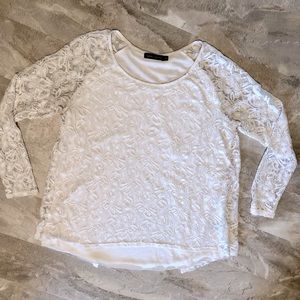 Casual Express Lace Top with liner
